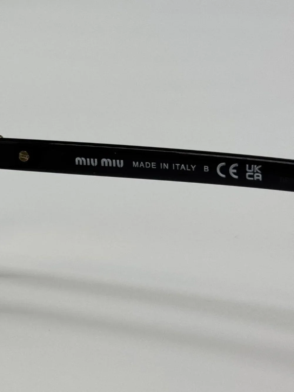 New Miu Miu MU01ZV Black Eyeglasses MU01ZV 16K1O1